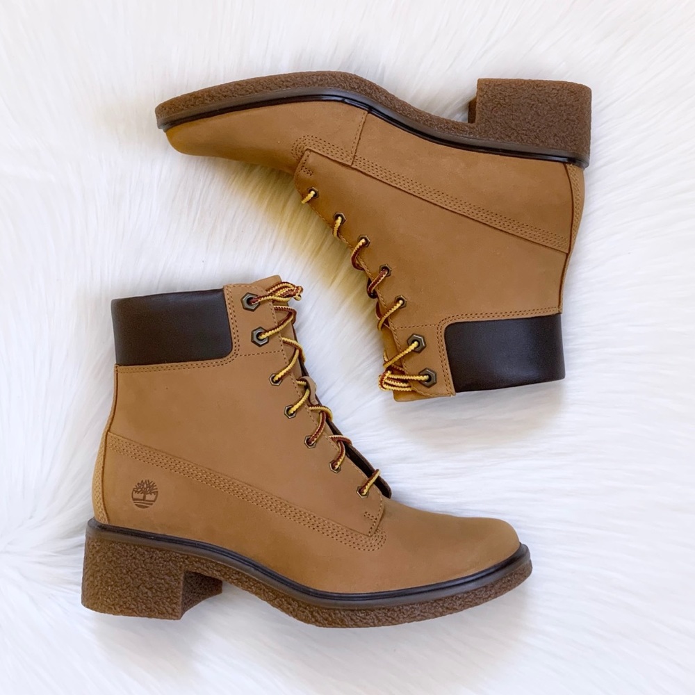 Timberland Brinda 6” Lace-Up Nubuck Leather Boots - Picture 5 of 7